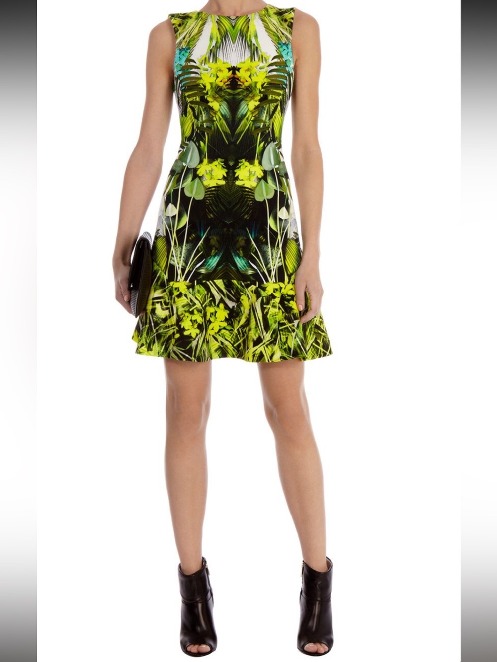 Karen Millen jungle print dress women’s 6